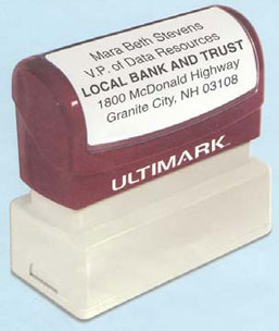 Istamp and Ultimark Self Inking Stamps